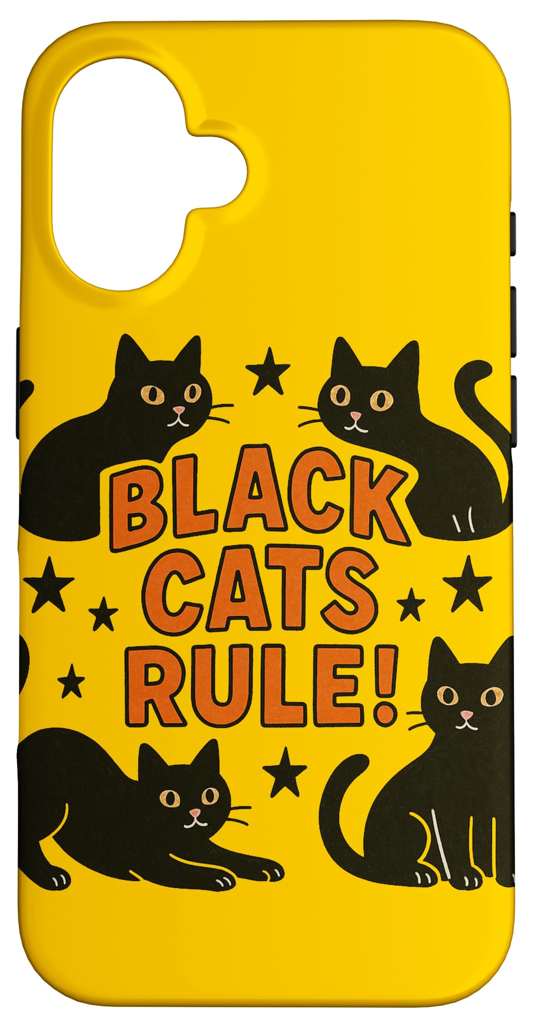 iPhone - 黒猫@@@ Black cat 黒猫 / ねこねこ ( 0_nlp )のスマホケース（iPhone